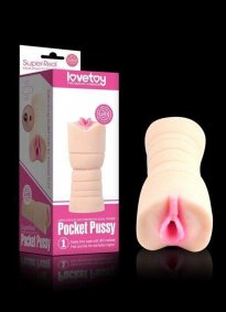 Lovetoy Pocket Titreşimli Realistik Mastürbatör