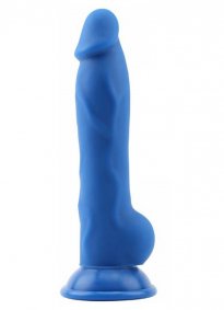 Neon Colours Yumuşak Sıvı Silikon Dildo