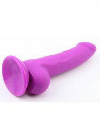 Sıvı Silikon Neon Mor Dildo