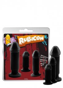 Rubicon 3 lü Anal Plug Tıkaç Seti