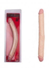 Hoodlum Çift Taraflı 43 Cm Ten Rengi Dildo