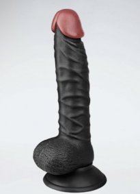 Ralistik Damarlı 20.3 Cm Zenci Dildo