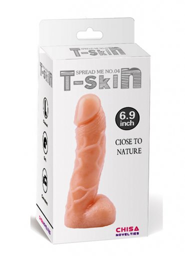 T Skin Spread Me Gerçekçi Dildo 18 Cm