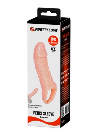 Penextender Testis Halkalı Penis Kılıfı