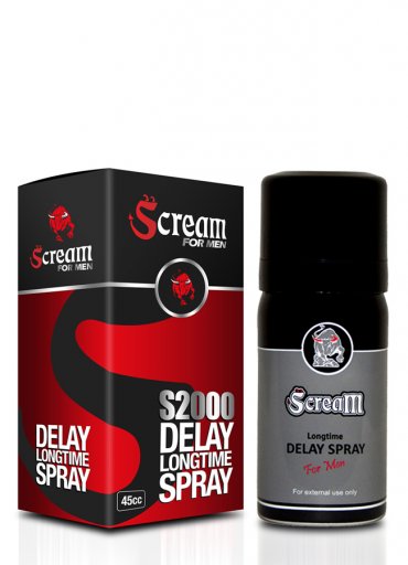 Scream Erkek Delay Longtime Sprey