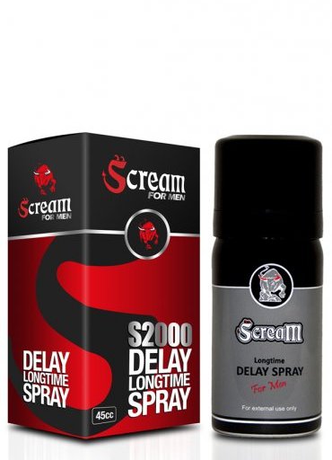 Scream Erkek Delay Longtime Sprey