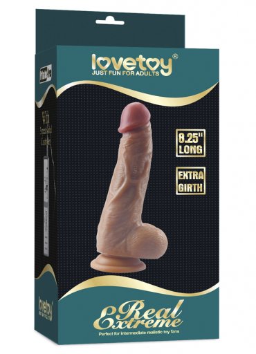 Gerçek Penis Kalıp 21 Cm Vibratör