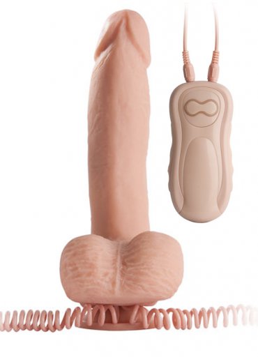 Dermerotica Realistic Vibrating Dildo Skin 2 Et Dokulu Gerçekçi Penis