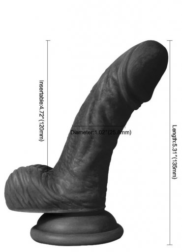 Et Dokusu Zenci Realistik Penis 13 CM