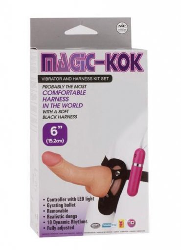 Magic-Kok Belden Bağlamalı Vibratör