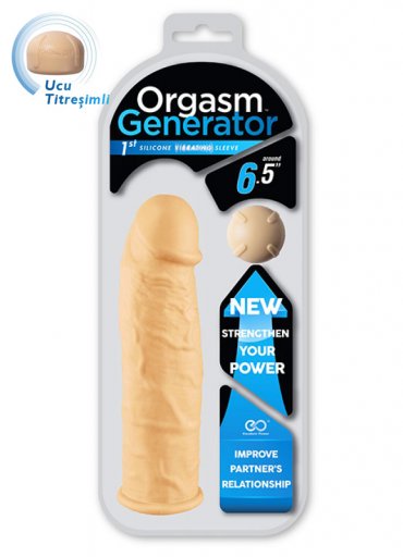 Excellent Power 17 Cm Titreşimli Penis Kılıfı