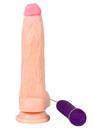 Ultra Soft Dokuda 21 Cm Titreşimli Realistik Penis Dildo