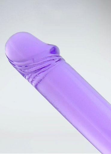 Twinzer Çift Taraflı Mor Dildo