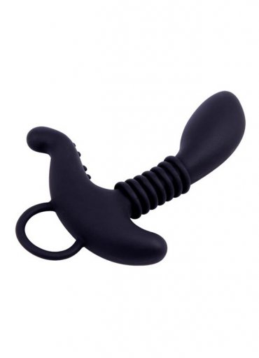 Black Mont 13cm Tırtıklı Anal Tıkaç