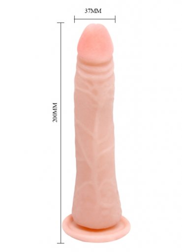 Real Penis Kıkırdaklı Vantuzlu Dildo