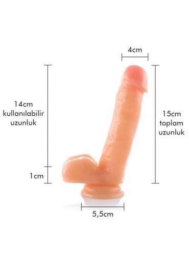 Keep Love 17.8 Cm Gerçekçi Dildo