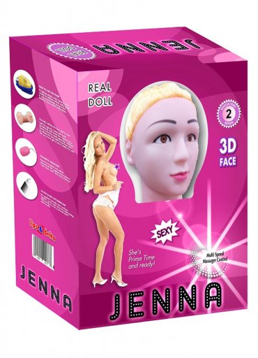 Jenna Realistik Şişme Bebek