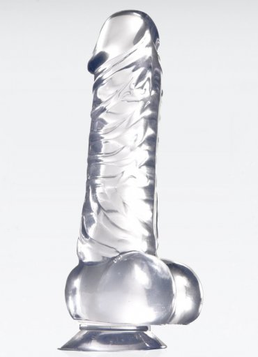 Luxy 18 Cm Şeffaf Jel Dildo