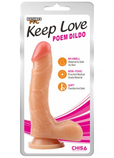 Love 20 cm Gerçekçi Yumuşak Dildo