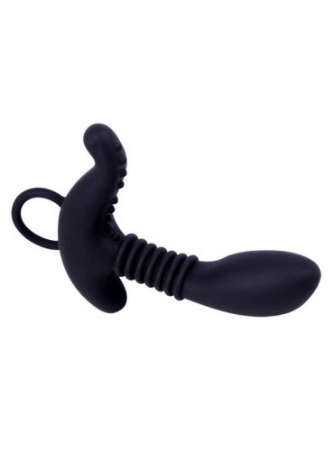 Black Mont 13cm Tırtıklı Anal Tıkaç