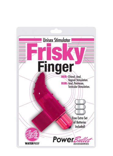 Power Bullet Frisky Finger Unisex Parmak Vibratörü