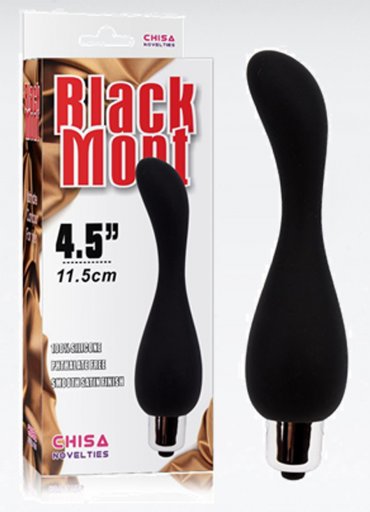 Black Mont Titreşimli Anal Tıkaç Plug