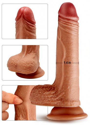 Yumuşak Et Dokusunda 18 Cm Penis