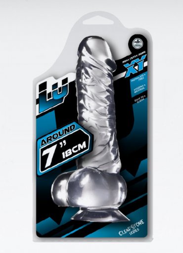 Luxy 18 Cm Şeffaf Jel Dildo