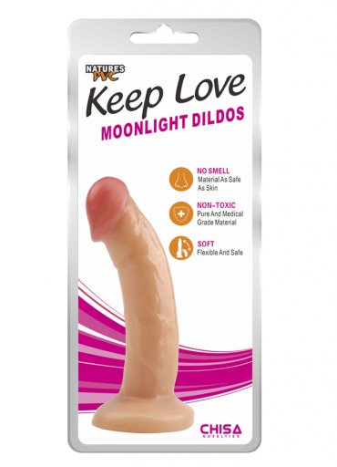 Keep Love 18.5 Cm Gerçekçi Yumuşak Dildo