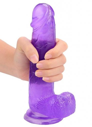 Jel Dokulu Dildo Penis 20 Cm