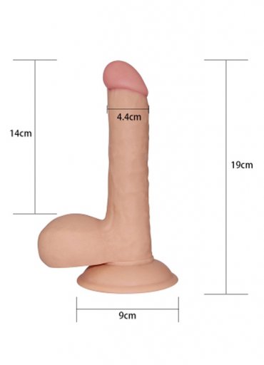 Ultra Yumuşak Love Clone 19 Cm Penis