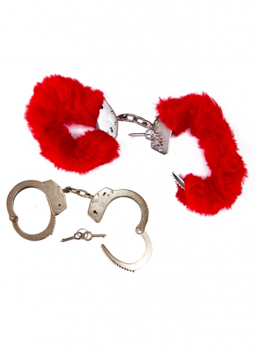 Peluş Kelepçe Kırmızı