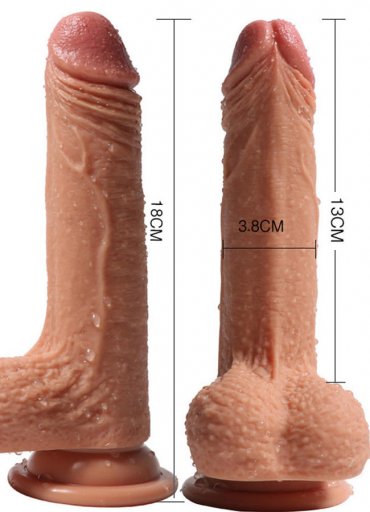 Extra Yumuşak Belden Bağlamalı Sıcak Dildo