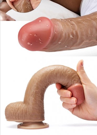 Gerçekçi Yumuşak 20 Cm Dildo