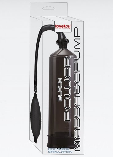 Penis Power Massage Pump Siyah Vakumlu Penis Pompası