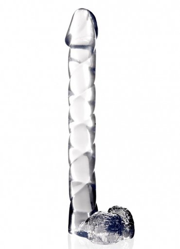 Luxy 28 Cm Şeffaf Jel Dildo