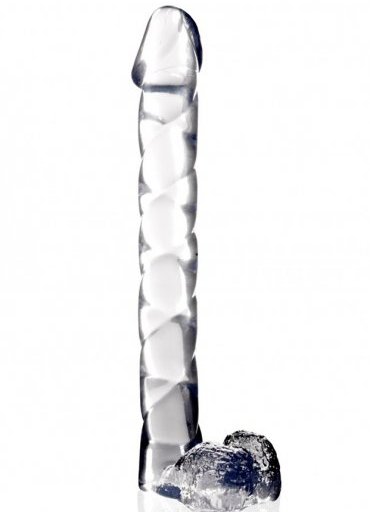 Luxy 28 Cm Şeffaf Jel Dildo