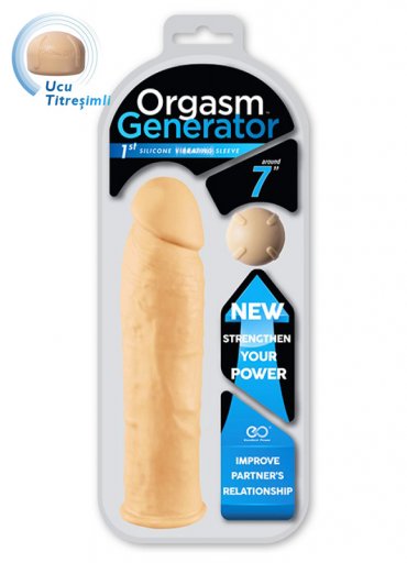 Excellent Power 18 Cm Titreşimli Penis Kılıfı