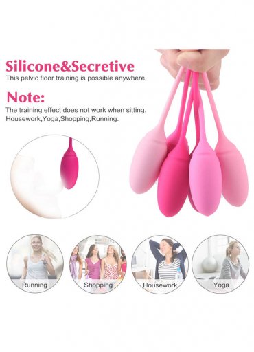 Nokta Shop Rose 6 Lı Kegel Egzersiz Topları