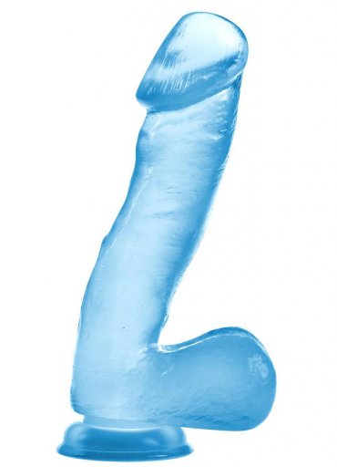 Jel Dokulu 18 Cm Vantuzlu Dildo