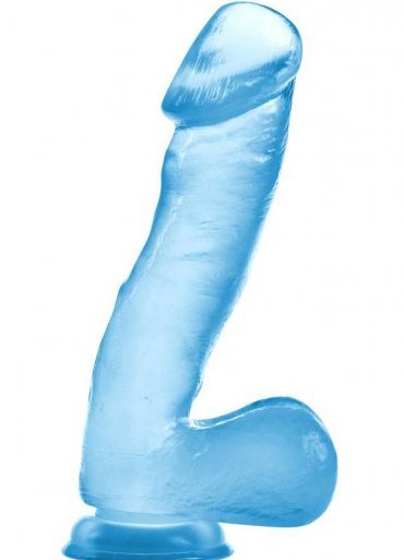 Jel Dokulu 18 Cm Vantuzlu Dildo