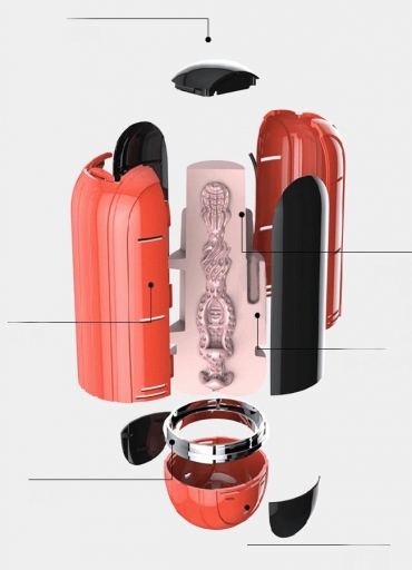 Gerçekçi Vajinal Kupa Mastürbatör