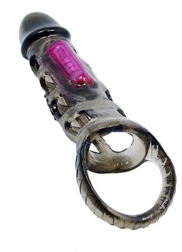 Titreşimli Slikon Penis Kılıfı