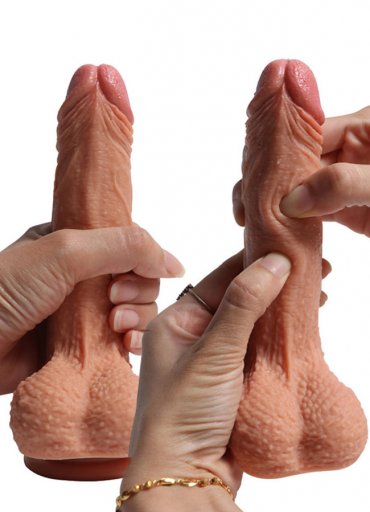 Extra Yumuşak Belden Bağlamalı Sıcak Dildo