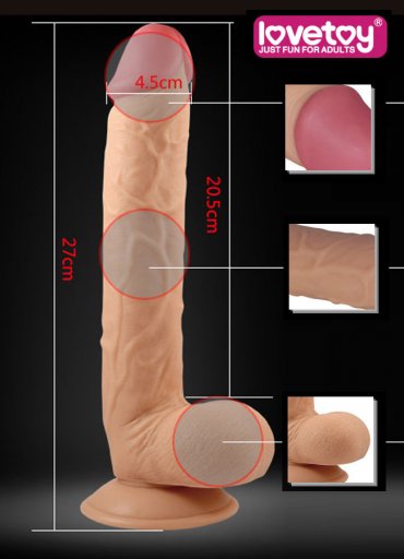 Kind Sized Ekstra Büyük 25 Cm Gerçekçi Dildo