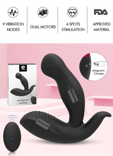 Silikon G-Spot Prostat Masaj Vibratörü