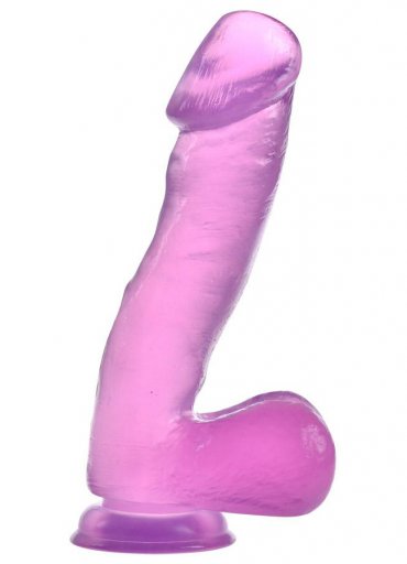 Jel Dokulu Vantuzlu 18 Cm Dildo