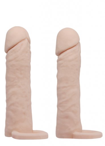 4 Cm Dolgulu Ten Dokusunda Penis Kılıfı