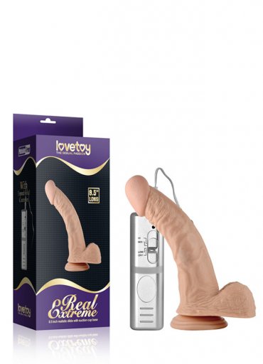 Gerçek Extreme Eğimli 8.5 inç 3 Kademeli Penis