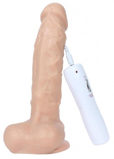 Oynar Başlı Titreşimli 19 Cm Vibratör